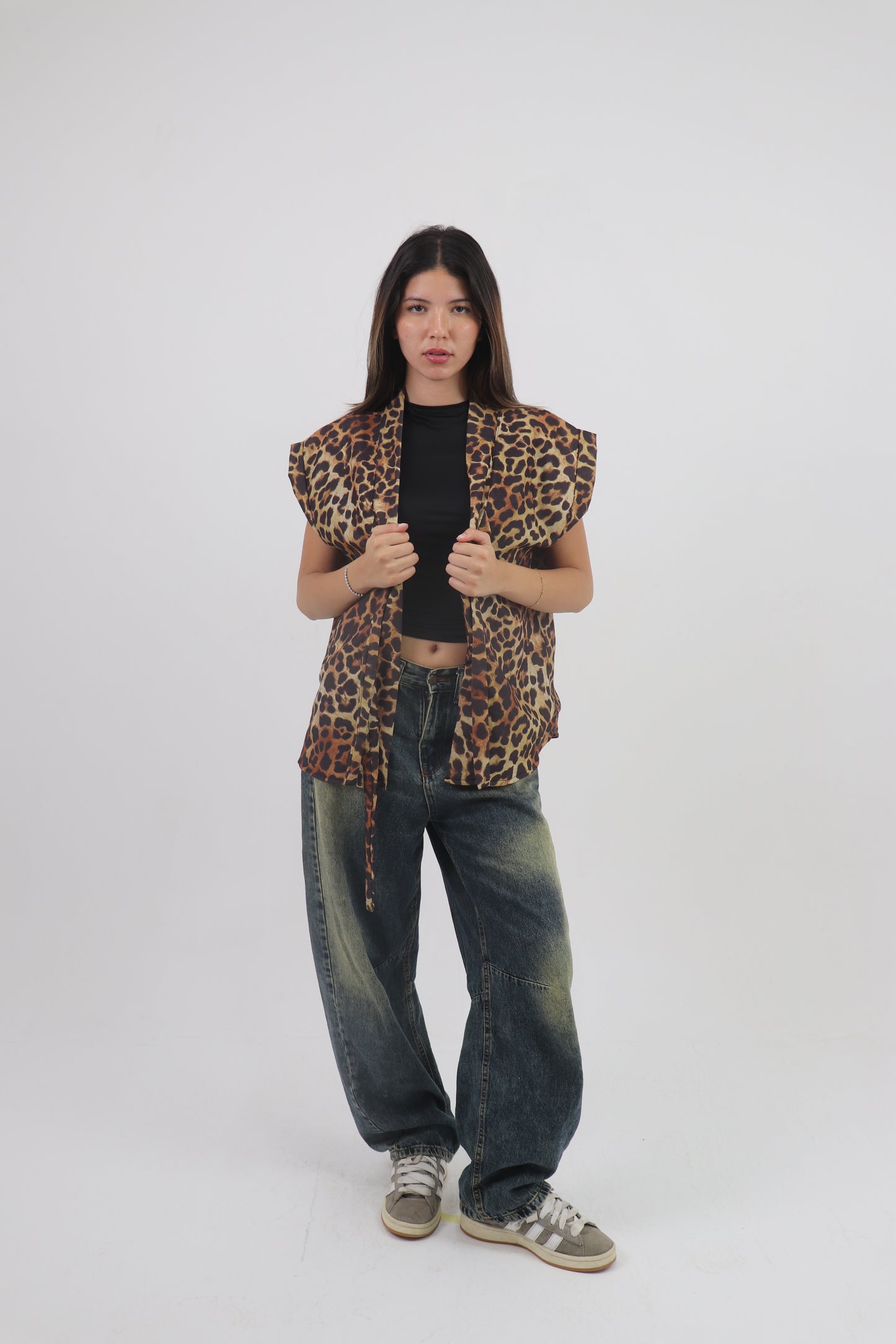 LEOPARD VEST